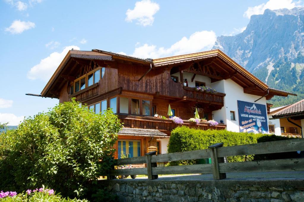 Haus Alpenblick Aparthotel Ehrwald Ngoại thất bức ảnh